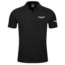 2019 Summer New Arrival Short Sleeve Men Fashion Brand ASTON MARTIN Polo Shirts For Men Brand jerseys Cotton Casual TOPS 2024 - buy cheap