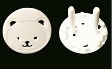 4pcs Children Electrical Safety Euro America standard Protective Socket Cover Cap Cartoon Bear Two Phase Baby Security Product 2024 - buy cheap