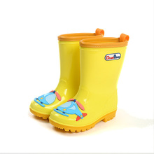 Kids Rain Boots Girls Kids Shoes Children's Shoe PVC Rubber Kids Baby Cartoon Shoes Children's Water Shoes Waterproof Rain Boots 2024 - buy cheap