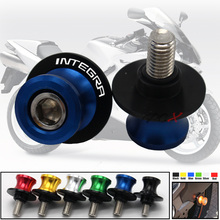 Accesorios para motocicleta CNC, aluminio M8, brazo basculante de soporte, deslizador de tornillo de bobinas para Honda Integra-750 DCT Integra750 2014-2018 2024 - compra barato