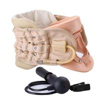 Tração de ar pescoço cinta cervical tração inflável pescoço colar cervical spondylosis massagem estiramento terapia neckband cuidados 2024 - compre barato