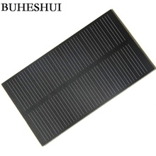 BUHESHUI 1W 5V 200MA Monocrystalline PET Solar Panel Solar Cell Module DIY Solar Charger Education Kits107*61MM FreeShipping 2024 - buy cheap