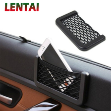 LENTAI Car Seat Side Back Storage Net Bag Phone Holder For BMW E39 E90 E60 F30 F20 F10 X5 E53 Mini Cooper Jetta Mercedes Benz 2024 - buy cheap