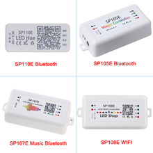 Controlador Led SP108E 107E 105E 110E, WIFI, Bluetooth, música, aplicación de teléfono inteligente para WS2811 WS2812B WS2813 SK6812 2024 - compra barato