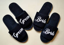 Zapatillas suaves personalizadas para novia, Dama de Honor de boda de spa, despedida de soltera 2024 - compra barato