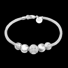 High Quality Europe Brand 925 Sterling Silver  ColorCharm Bead Bracelet/Bangles Women Jewelry Free Shipping 2024 - buy cheap