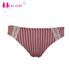 Mierside sexy women panties striped g-string S M L size red blue color white lace folor free shipping 2024 - buy cheap