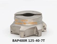 BAP400R-Fresa de hombro en ángulo recto, cortador de cara y cara, 125, 40, 7T, novedad, 1 Uds. 2024 - compra barato