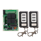 DC 12V 4CH Relé Receptor Transmissor RF Interruptor de Controle Remoto Sem Fio Controlador 315/433 Interruptor Remoto de Longo Alcance 50-100m 2026 - compre barato