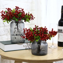 1pcs Wedding Decoration Artificial Flowers Berry Simulation Flowers Latex Real Touch Fruits Home Decoration Artificial Plants 2024 - buy cheap