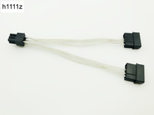 2*4 Pin Molex IDE к 6Pin PCI-E графическая карта адаптер питания для ПК видеокарты соединительный кабель преобразователь шнур для Mininig 2024 - купить недорого