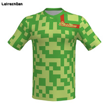 SPTGRVO-Camiseta de manga corta para ciclismo, maillot verde para bicicleta de montaña, enduro, todoterreno, dh 2024 - compra barato