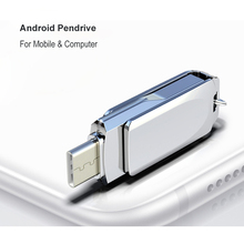 Metal USB Flash Drive 32GB OTG Pen Drive 3.0 Type C Memory U Stick Memory Mini Pendrive 32GB 64GB For Android Smart Phone 2024 - buy cheap