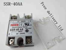 solid state relay SSR-40AA 40A actually 80-250V AC TO 24-380V AC SSR 40AA relay solid state 2024 - buy cheap