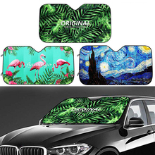 Universal Car Windshield Sunshade Styling Auto Sun Visor Covers Windscreen Sun Shade Visor Cover UV Reflector Car Accessories 2024 - buy cheap