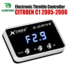 Controlador eletrônico de acelerador de carros, potente do acelerador de corrida para citroen c1 2005-2008, peças acessórias para ajuste 2024 - compre barato