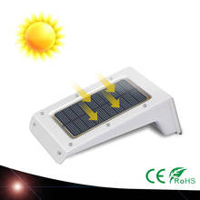 LED Solar Power Outdoor Waterproof Garden Pathway Stairs Energy Saving Lamp Solar LED Light Wall Lamp White 2024 - buy cheap