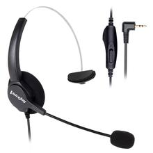Home/Office Headset for Polycom IP 320,IP 330,IP321,IP331,Cisco SPA, AT&T, VTech and All phones with a 2.5mm Headset Port 2024 - buy cheap