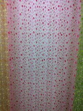 CS 45 1PC Embroider Flower Short Sheer Curtain fabrics for Living Room Kitchen cortinas Window Curtain fabrics Roller Blinds 2024 - buy cheap