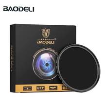 BAODELI Neutral Density Filtro Nd1000 64 8 Concept 49mm 52mm 55 58 62 67mm 72 77mm 82mm For Canon Nikon Sony Camera Lens Filter 2024 - buy cheap