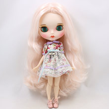 ICY DBS Blyth Doll For No.BL136/2352 Pale Pink hair Carved lips Matte face with eyebrows Joint body 1/6 bjd 2024 - buy cheap