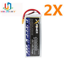 2 uds 11,1 V 10000mAh 3s lipo batería 30C Xpower baterías XT60/T/EC5 enchufe para RC helicóptero Quadcopter drone parte 2024 - compra barato