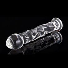 Glass Dildo Anal BUtt Plug Sex Adult G-Spot Stimulation Clitoral Massager Stick Women Men Masturbation Toy 2024 - buy cheap