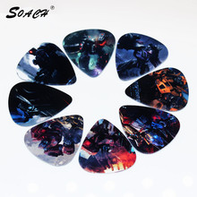 SOACH 10pcs/Lot guitar pick 0.71mm thickness bass guitar strap ukulele guitar parts Musical instruments  guitar picks pick 2024 - buy cheap