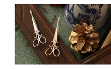 Lote de tijeras Vintage chapadas en oro/plata para mujer, horquillas con Clip, accesorios para el cabello, 2016 2024 - compra barato