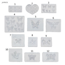 Cute Butterfly Silicone UV Resin Molds Earring Necklace Pendant Jewelry Tools DIY Making Finding Accessories Dropshipping 2024 - buy cheap