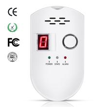 Household Gas Monitor Plug in Combustible LPG/Natural Gas/Coal Gas Leak Sensor with Sound Warning and LED Display for Kitchen 2024 - buy cheap