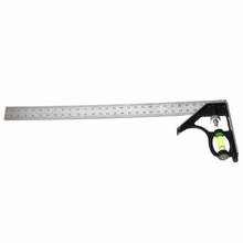 90 Degree 300mm Combination Angle Square Metric Adjustable Ruler Level Gauge Tool 2024 - buy cheap