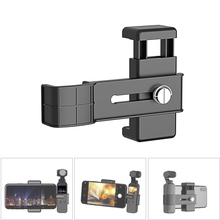 Suporte Do Telefone móvel do Smartphone Braçadeira de Fixação com 1/4 "Suporte Suporte de Montagem para DJi 56 OSMO Bolso & Largura Ajustável -85mm Telefone 2024 - compre barato