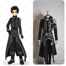 Nova espada arte on-line kirigaya kazuto traje anime alo kirito cosplay trajes customizados 2024 - compre barato