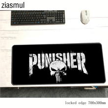 Punisher skull padmouse present 70x30cm pad to mouse notbook computer mousepad Birthday gaming mouse pad gamer laptop mouse mats 2024 - buy cheap