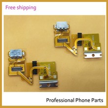 50pcs /lot Original  For Sony Xperia Tablet Z SGP311 SGP312 USB Charging Port Dock Connector Complete Flex Cable, Free Shipping 2024 - buy cheap