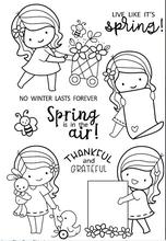 Spring  transparent  Clear Stamps  Scrapbook Paper Craft Clear stamp scrapbooking A0564 2024 - buy cheap