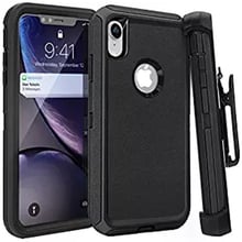 Funda protectora 3 en 1 para iPhone, funda con Clip para cinturón, a prueba de golpes, para iPhone X, XS MAX, 6, 6S, 7, 8 Plus, 100 unidades 2024 - compra barato