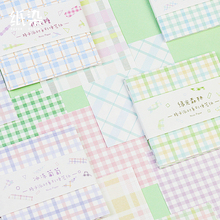 Kawaii Basic grid Sticky Notes Memo Pad Bookmark Post Students planner Stickers Stationery Office School Supplies 2024 - buy cheap