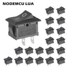 Interruptor liga/desliga kcd1, interruptor tipo parafuso 15x21mm, 10 peças, 6a, 250v, 10a, 125v, 15x21 2024 - compre barato