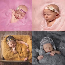 60*60cm Fluffy Wool Felt Fleece Real Pure Wool Basket Filler Stuffer Newborn Photography Props Baby Receiving Blankets Gift 2024 - buy cheap