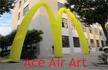 Супер настроенный M желтый надувной Арка Макдональда арки для США 2024 - купить недорого