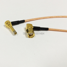 New RP-SMA Male  Plug Right Angle Connector Switch MS156  Right Angle  Convertor RG316 Wholesale Fast Ship 15CM 6" Adapter 2024 - buy cheap