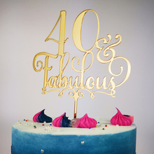 Персонализированный фон для торта, сказочный Топпер для торта на день рождения, цветной деревянный декор для вечеринки в честь Дня Рождения 2024 - купить недорого