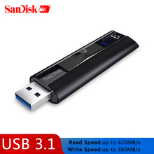 SanDisk SSD USB 3.1 Usb  Flash Drive 128GB Extreme PRO Pen drive 256GB Flash Memory Stick CZ880 USB Key U Disk 420MB/s For PC 2024 - buy cheap