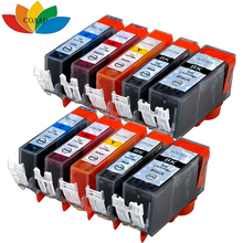 10x PGI 225 CLI 226 cartucho de tinta compatibles para canon PIXMA IP4820 IP4920 MG5120 MG5220 MG5320 MG6110 MG6120 MG6220 MG8120 2024 - compra barato