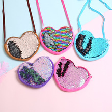 5PCS Cute Baby Mini Coin Bag Sequin Little Girl Small Zero Wallet Pouch Kawaii Kids Money Change Purse Toddler Shoulder Bag 2024 - buy cheap