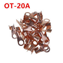 10Pcs  OT-20A Copper Lug Cable Connector Terminal Crimping 1.5-6mm2 Cable Wire 2024 - buy cheap
