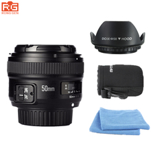 YONGNUO YN 50mm f/1.8 AF Lens YN50mm Aperture Auto Focus Large Aperture for Nikon DSLR Camera as AF-S 50mm 1.8G Free lens bag 2024 - buy cheap