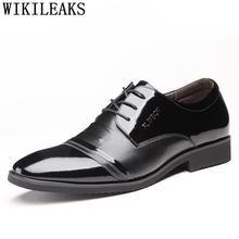Oxford Shoes For Men Coiffeur Patent Leather Shoes For Men Luxur Brand Mens Formal Shoes Zapatos De Vestir Hombre Klasik Ayakkab 2024 - buy cheap